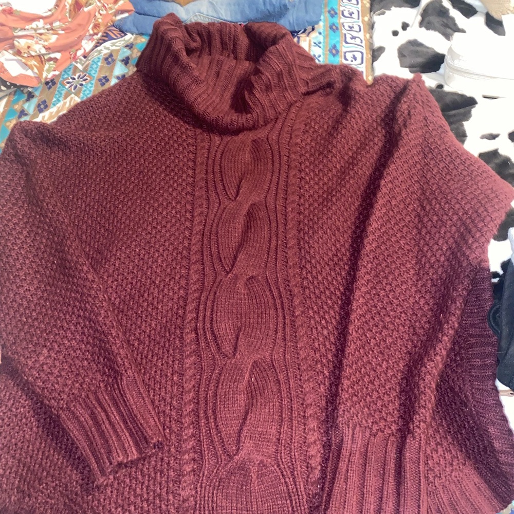 Purple sweater